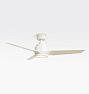OPEN BOX: Petrel LED Ceiling Fan, 52" Diameter - Matte White