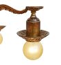 Ornate Vintage Romance Revival 5-Light Chandelier