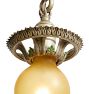 Vintage Classical Revival Bare-Bulb Sconce