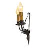 Vintage Romance Revival Double-Candle Sconce