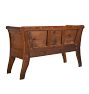 Vintage Traditional Danish Pine Bench