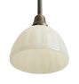Vintage Traditional Pendant with Bowl Shade