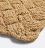 Handwoven Lovers Knot Doormat