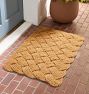 Handwoven Lovers Knot Doormat