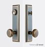 Putman Exterior 2-1/4" Brass Door Set with Level Bolt, Smart home technology, BA BA Left 2.375