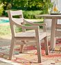 Ronde Teak Outdoor Dining Armchair