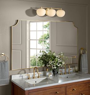 Jolee's By You Bathroom Mirrors - Non-Adhesive Decorative Mirror Stickers