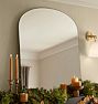 Frameless Arched Mirror