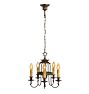 Chandelier classical revival 5 light candle