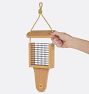 Modern Farmhouse Suet Bird Feeder with Tail Prop