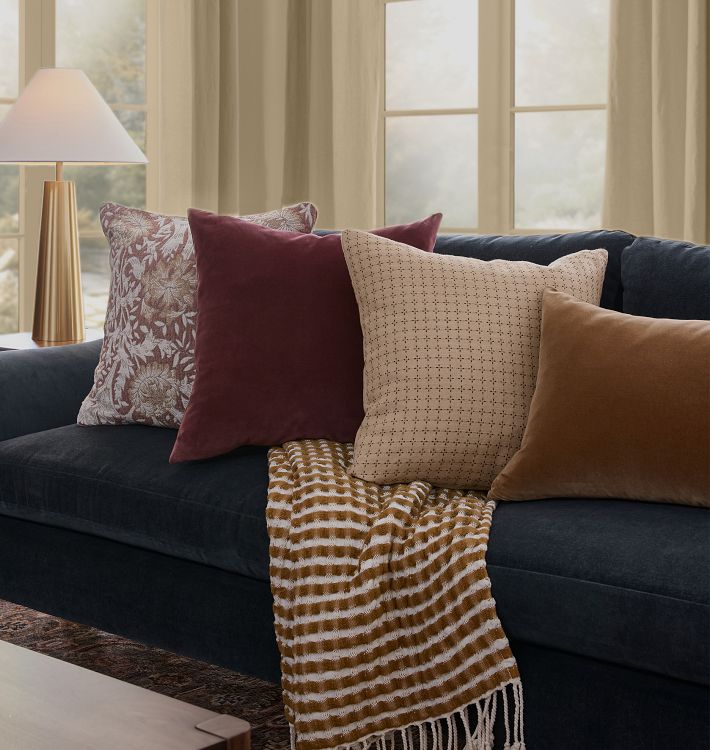 Italian Velvet Pillow Cover Rejuvenation