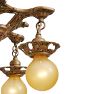 Vintage Classical Revival 5 Light Chandelier with Original Color in Great  Condition