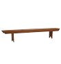 Vintage Simple Rustic Handcrafted Bench