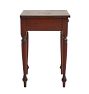 Vintage Traditional Wood Night Stand with Turned Legs