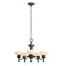 Vintage Classical Revival 6-Light Chandelier