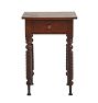 Vintage Traditional Single-Drawer Wood Night Stand