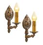 Vintage Pair of Classical Revival Candle Sconces