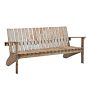 Vintage Traditional Rustic Wood Bench