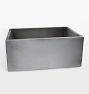 Sacchi Kitchen Sink Single Fireclay - 23" - Matte Gray