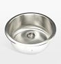 Haynes Round Kitchen Prep Sink, 18" x 8"
