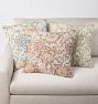 Chrysanthemum Jacquard Woven Tapestry Pillow Cover
