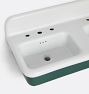 Shiloh Fireclay Double Utility Sink, 40&rdquo; Width
