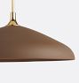 Trillium 20" Pendant, Ceramic Shades