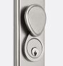 Raegan Knob Exterior Bronze Door Set