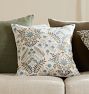 Selina Embroidered Linen Pillow Cover