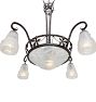 Vintage Extraordinary Art Deco Chandelier by Degue
