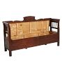 Vintage Gustavian Storage Bench