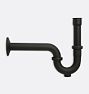 Grizzly Trim P Trap, 2" - Matte Black