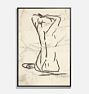 Form Study Framed Reproduction Wall Art Print 23"x33" by George Glass