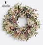Velvet Petal Dried Wreath