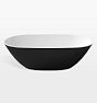 Genova Eco-Lapistone Bathtub - 70" - Matte Black