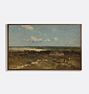 Dune Landscape Framed Reproduction Wall Art Print 24"x15" by Johan Hendrik Weissenbruch