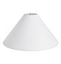 Tapered Shade - White Fabric