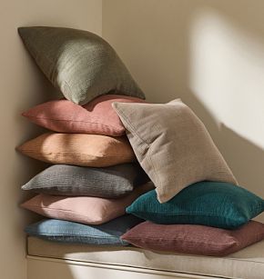 Textured Linen Pillow Cover Rejuvenation