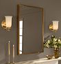 Rope Cast Brass Frame Mirror