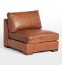 Wrenton Leather Armless Chair Sectional Component