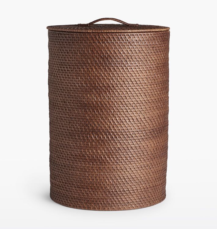 Rinna Rattan Waste Bin