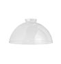 8" Dome Shade - 2-1/4" Fitter - Clear