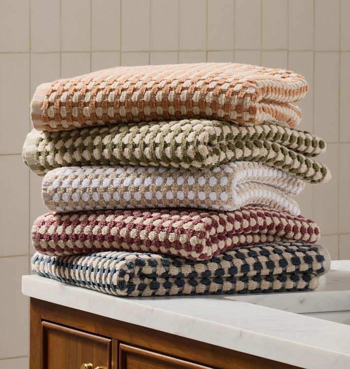 Dotted Terry Hydrocotton Organic Towel