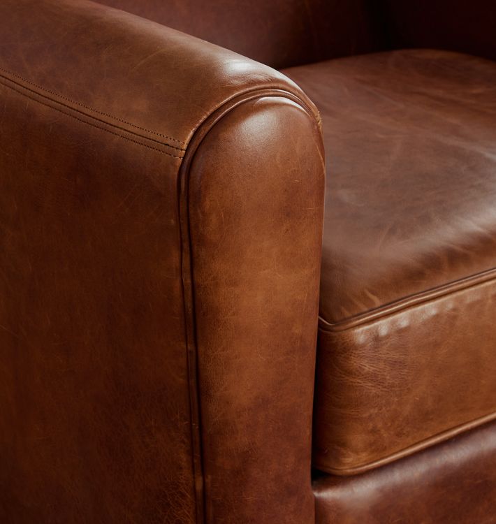 Doyle Leather Club Chair Rejuvenation
