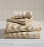 Waffle Knit Organic Cotton Towel, Set of 4