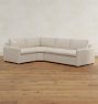 Roswell 3-Piece Arm Sofa With Wedge Corner