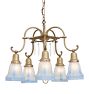 Vintage Classical Revival 5-Arm Chandelier