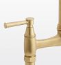 Miramar Lever Handle Bridge Kitchen Faucet