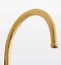 Miramar Cross Handle Bridge Kitchen Faucet