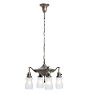 Vintage Classical Revival Chandelier 4 Light Aladdin Pan